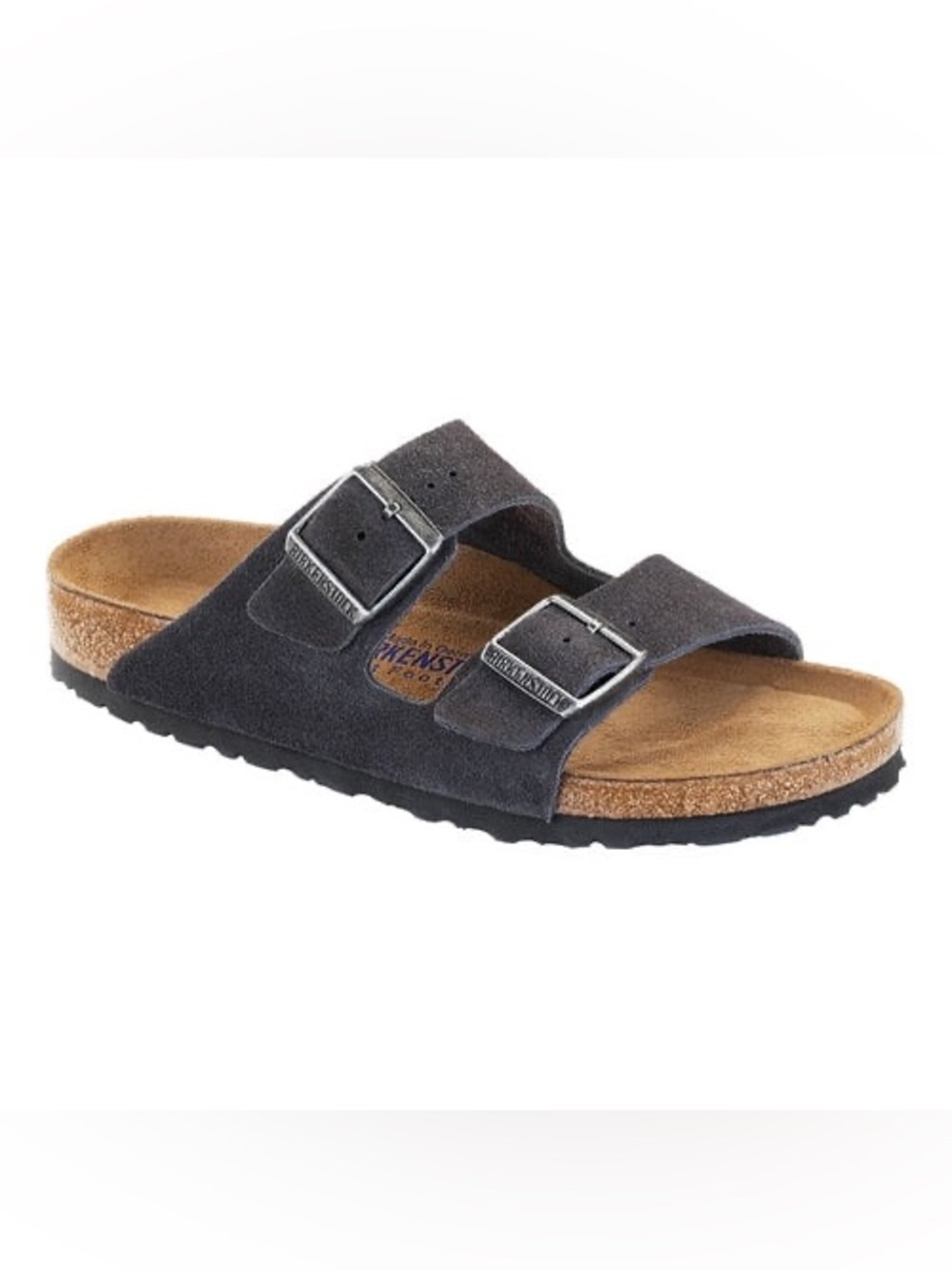 New Birkenstock Unisex Arizona Suede with Soft Footbed narrow size 39 L 8 / M 6